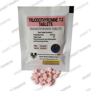 Trijodothyronine T-3 Tablets 30tab/50mсg (British Dragon)